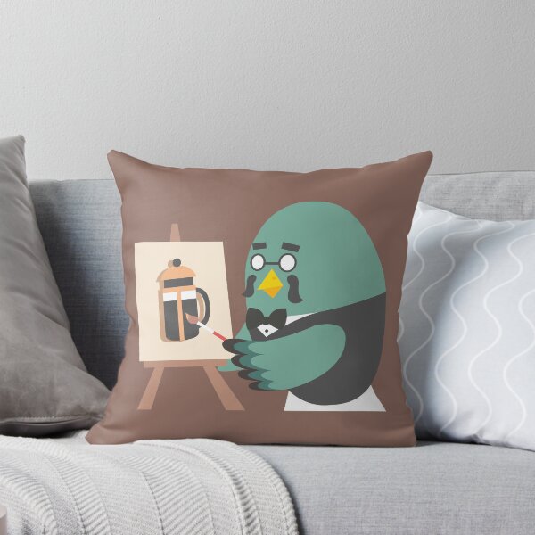 Item preview, Brewster Painting - The Roost Cute Illustration designed and sold by palevius.