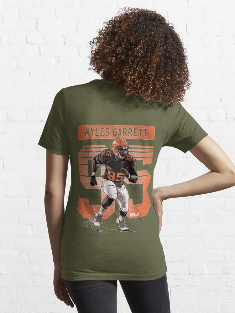 Myles Garrett 95 Cleveland Browns T-Shirt – Teepital – Everyday