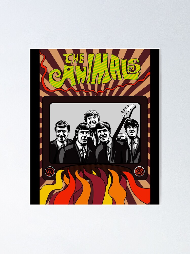 “The Animals band, Eric Burdon Classic” Poster for Sale by ShawnaM01