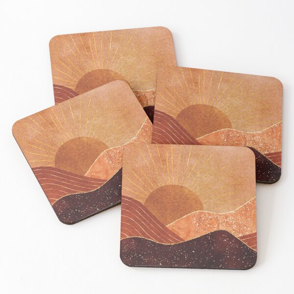 Item preview, Earthy warm golden sunrise designed and sold by MoniqueBaats.