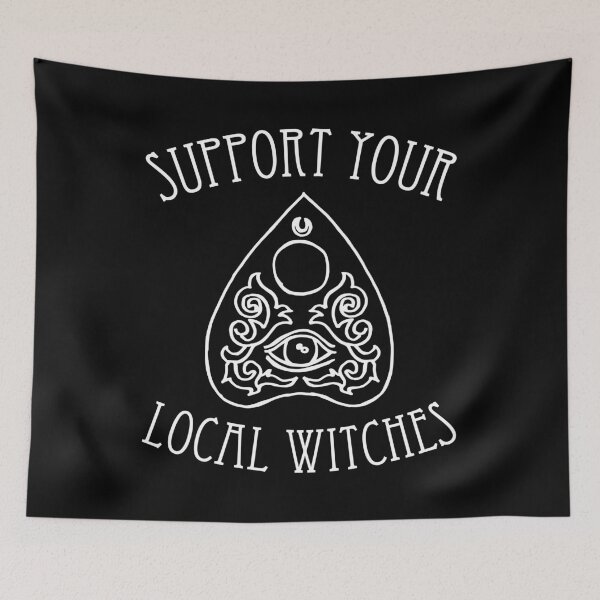 Item preview, Support Your Local Witches - funny Halloween slogan  designed and sold by kapotka.