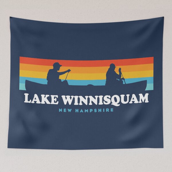 Item preview, Lake Winnisquam New Hampshire Canoe designed and sold by Esskay Designs.
