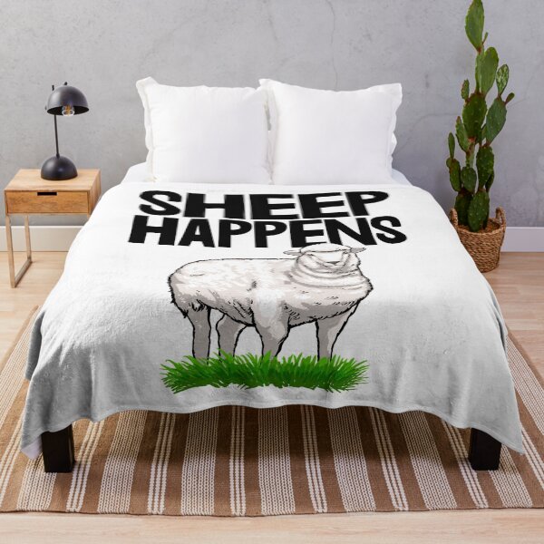 Item preview, Sheep Happens designed and sold by Bendthetrend.