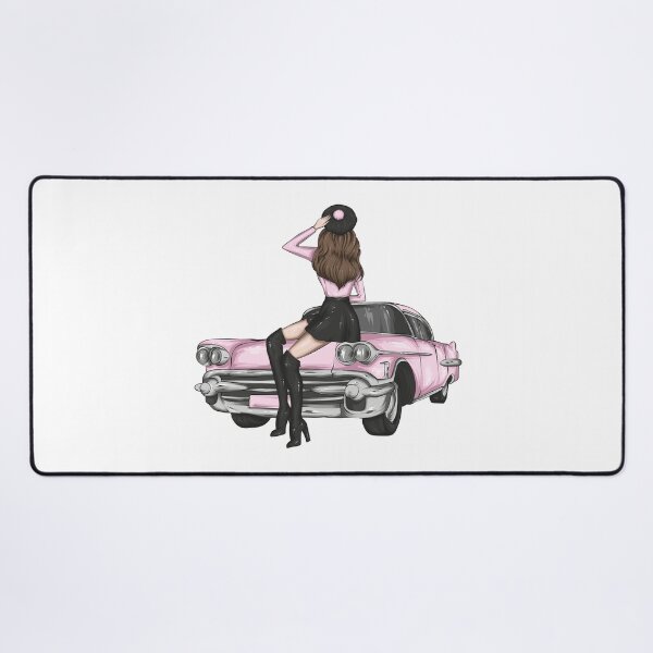 Item preview, Cute Hipster Girl | Stylish Girl | Vintage Car designed and sold by Obsesie.