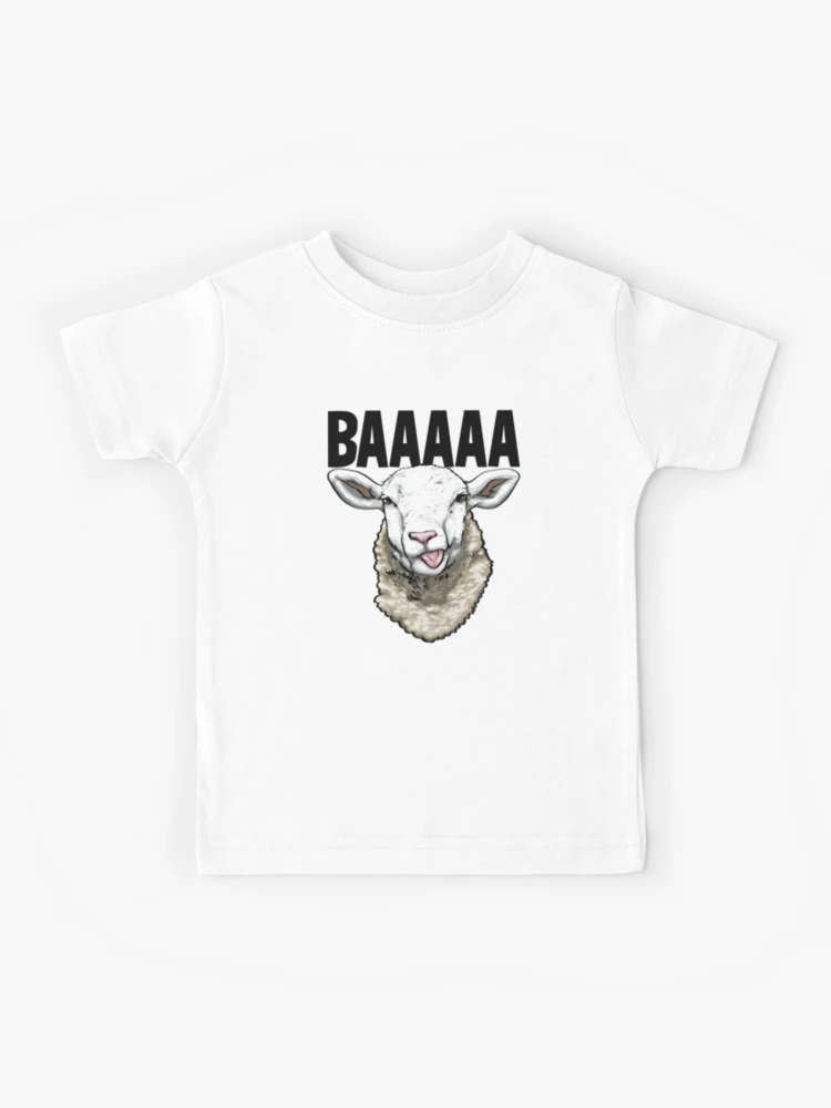 ★MAINBOOTH★Little Sheep Hood T-shirt(VANILLA WHITE)★人気 Baaaaa Sheep
