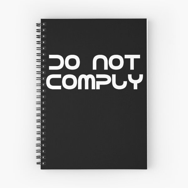 Item preview, Do Not Comply designed and sold by TheMattDesigns.