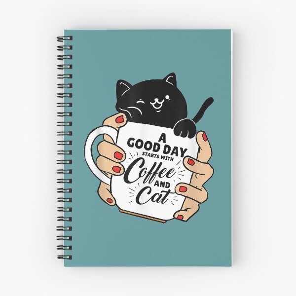 Item preview, Black Cat A Good Day Starts With Coffee And Cat designed and sold by OloriHeritage.