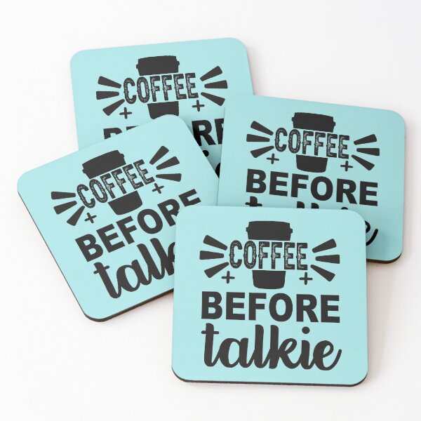 Item preview, Coffee before talkie designed and sold by FASHIONGALLERIA.