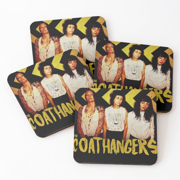 Item preview, the coathangers band punk garage rock distressed retro vintage tshirt design Classic designed and sold by ShawnaM01.
