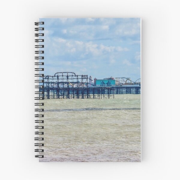 Item preview, Brighton’s two piers  designed and sold by BerylBez.