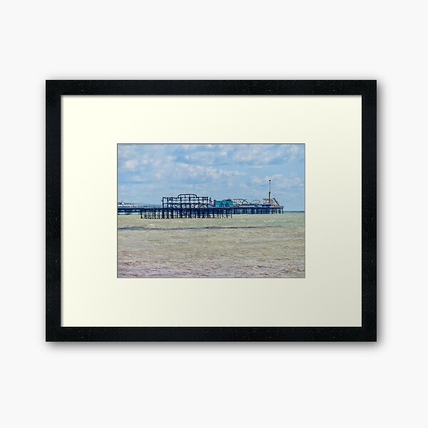 Item preview, Brighton’s two piers  designed and sold by BerylBez.