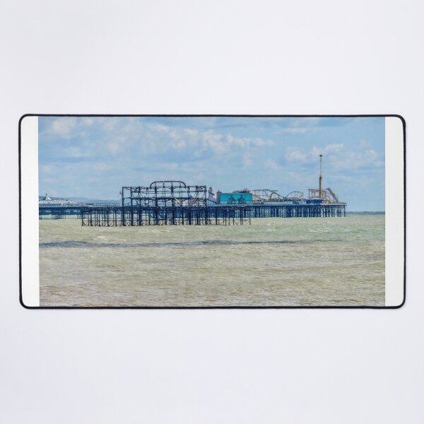 Item preview, Brighton’s two piers  designed and sold by BerylBez.