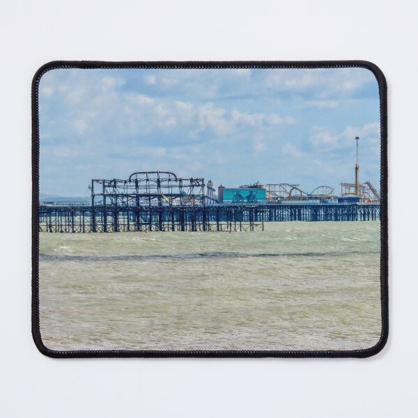 Item preview, Brighton’s two piers  designed and sold by BerylBez.