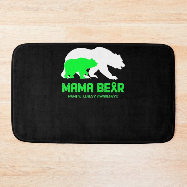 Item preview, Mental Illness Awareness Mama Bear Support Mental Illness designed and sold by MerooIndustries.