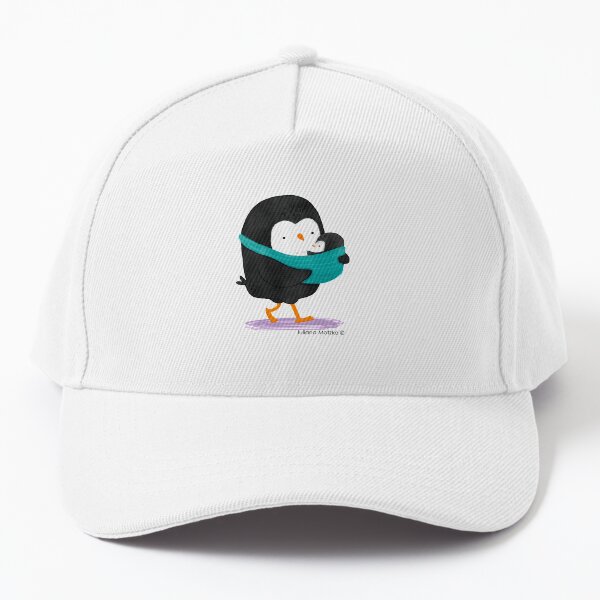 Penguin Dad and Baby Penguin Baseball Cap