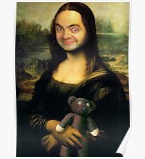 Mr Bean - Mona Lisa Poster