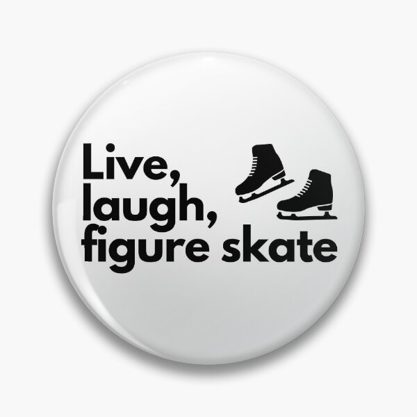 Item preview, Live Laugh Figure Skate designed and sold by TripleTriple.