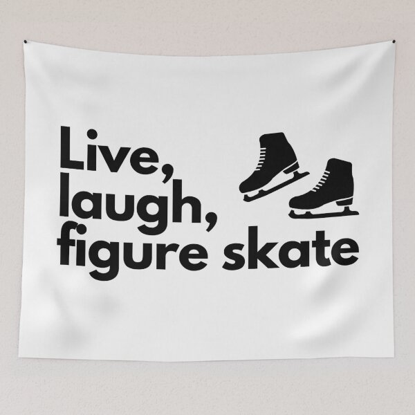 Item preview, Live Laugh Figure Skate designed and sold by TripleTriple.