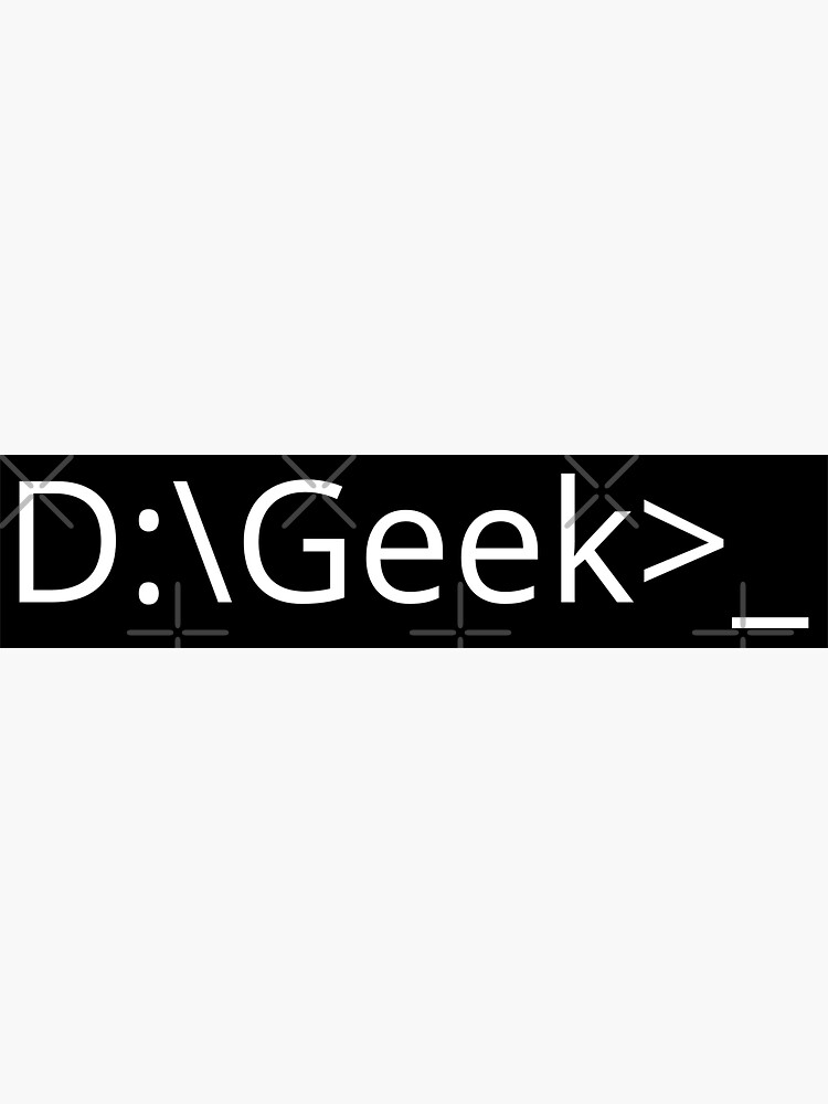Geek Geek Folder" Sticker by ComputerGeeksTs Redbubble