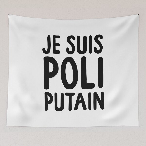 Item preview, Je Suis Poli Putain (homme) designed and sold by gabrielpastor.
