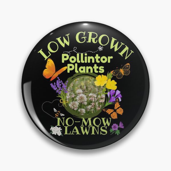 Item preview, Low Grown Pollinator Plants No-Mow Lawn Colorful Design designed and sold by EarthArtDesigns.