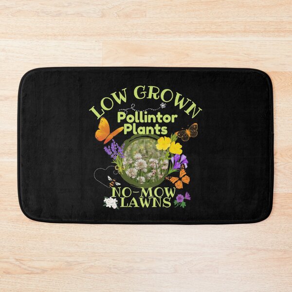 Item preview, Low Grown Pollinator Plants No-Mow Lawn Colorful Design designed and sold by EarthArtDesigns.