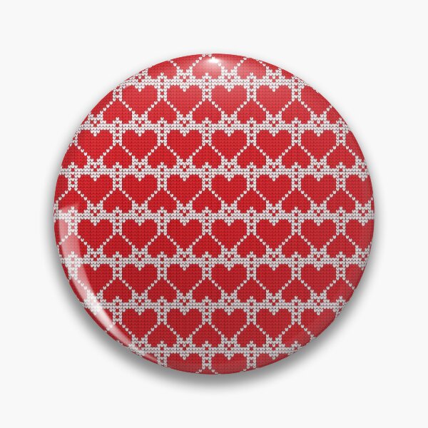 Item preview, Seamless hearts knitting pattern designed and sold by urban-color.