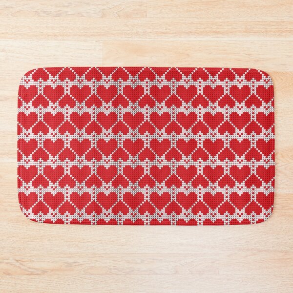 Item preview, Seamless hearts knitting pattern designed and sold by urban-color.