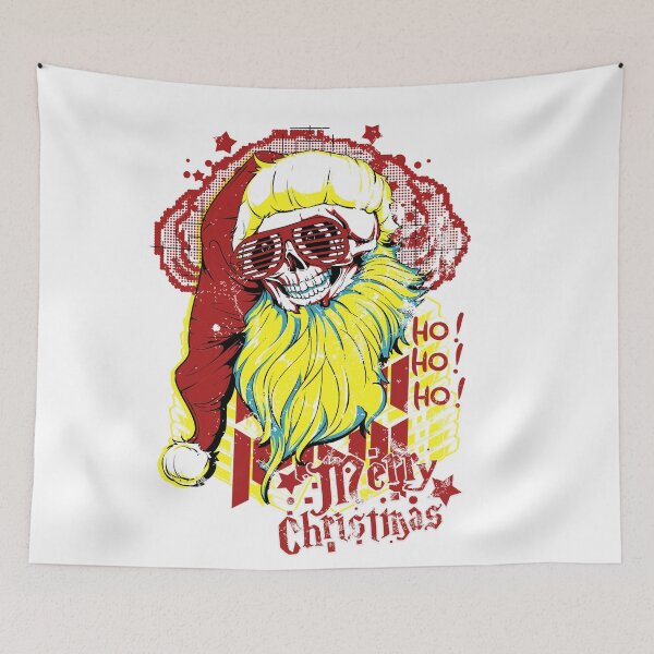 Item preview, Feliz Navidad Santa esqueleto - Navidad designed and sold by Designs Of all kinds.