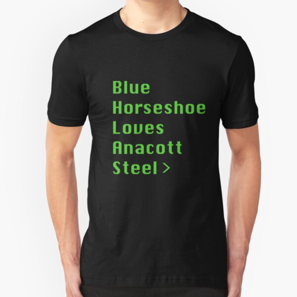 Blue Horseshoe Loves Anacott Steel Slim Fit T-Shirt