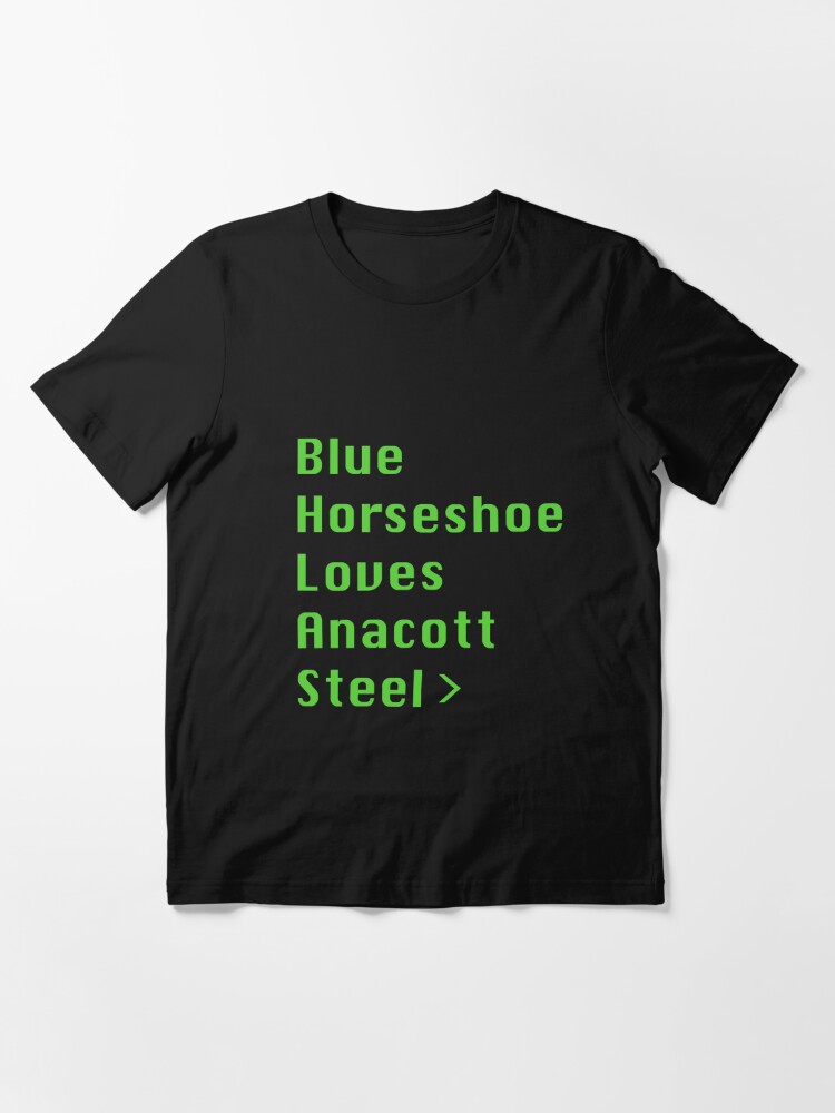 Blue horseshoe loves anacott steel youtube