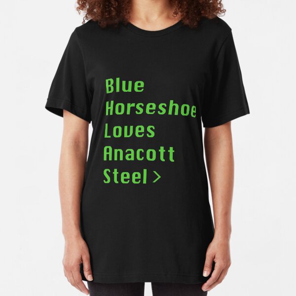 Blue Horseshoe Loves Anacott Steel Slim Fit T-Shirt