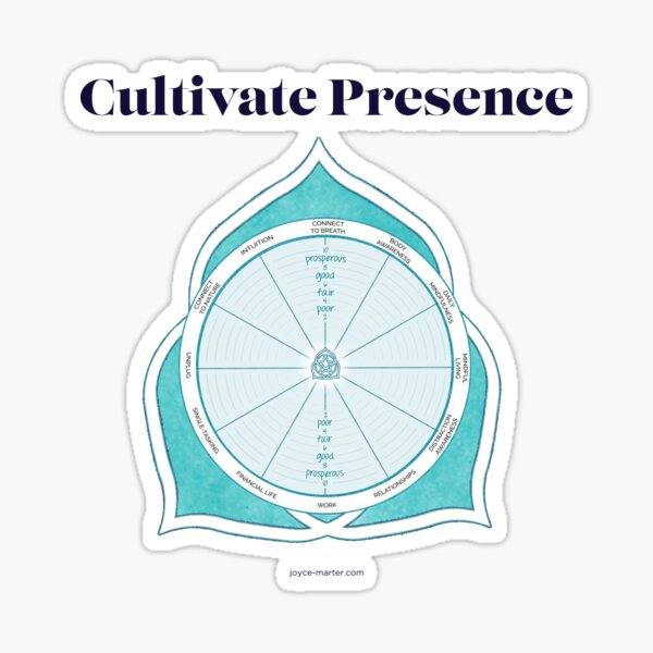 Cultivate Presence Sticker