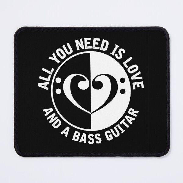 Item preview, I LOVE BASS GUITAR designed and sold by cobainclothing.