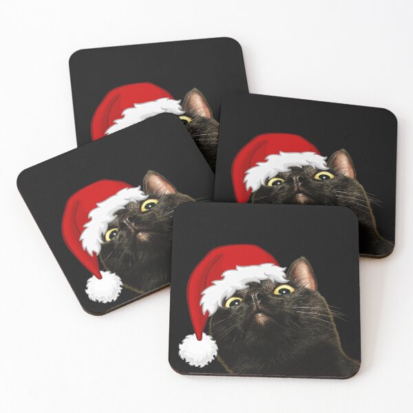 Item preview, Black peeking cat in stealth  mode designed and sold by PF-creations.