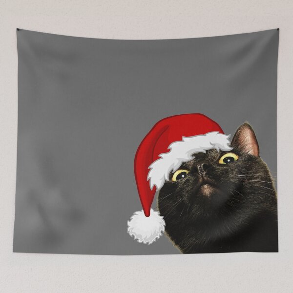 Item preview, Black peeking cat in stealth  mode designed and sold by PF-creations.