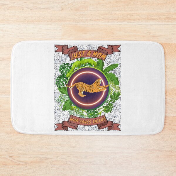 Item preview, Just a mom who loves tigers - Colorful compositions, art and animals, funny drawings designed and sold by AdvanceDesign.