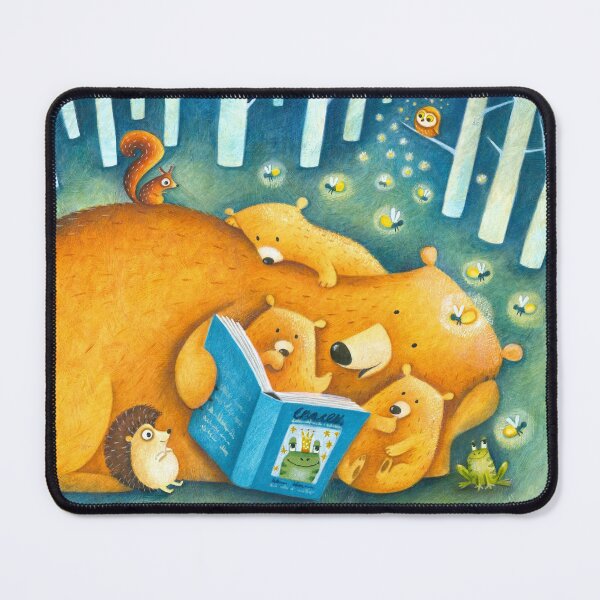 Item preview, Bear family reading designed and sold by MaryMcQuillan.