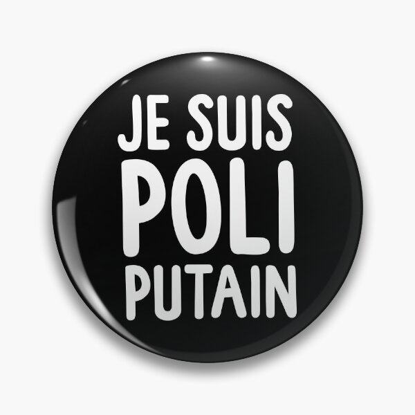 Item preview, Je Suis Poli Putain (homme) - fondos oscuros designed and sold by gabrielpastor.