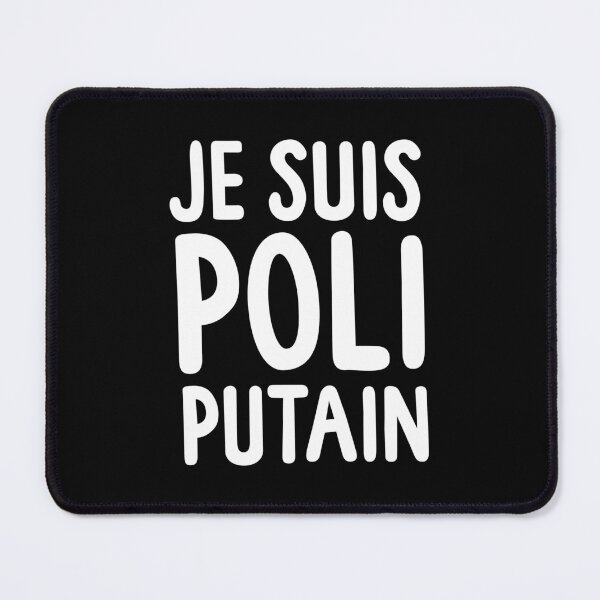 Item preview, Je Suis Poli Putain (homme) - dark backgrounds designed and sold by gabrielpastor.