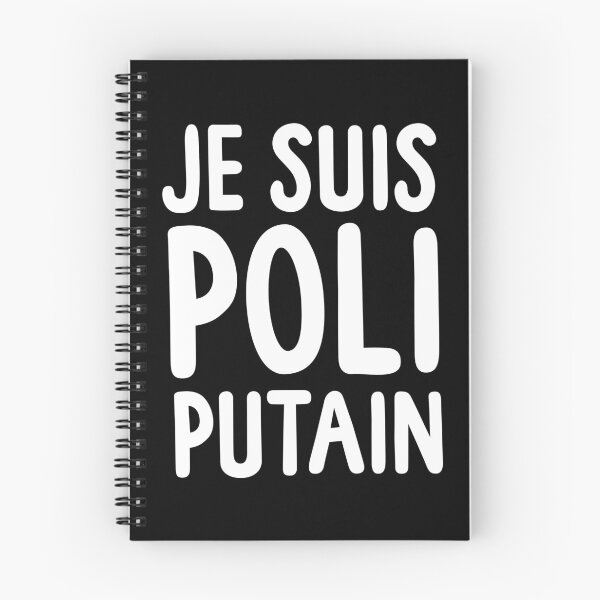 Item preview, Je Suis Poli Putain (homme) - fondos oscuros designed and sold by gabrielpastor.