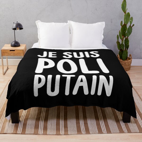 Item preview, Je Suis Poli Putain (homme) - dark backgrounds designed and sold by gabrielpastor.