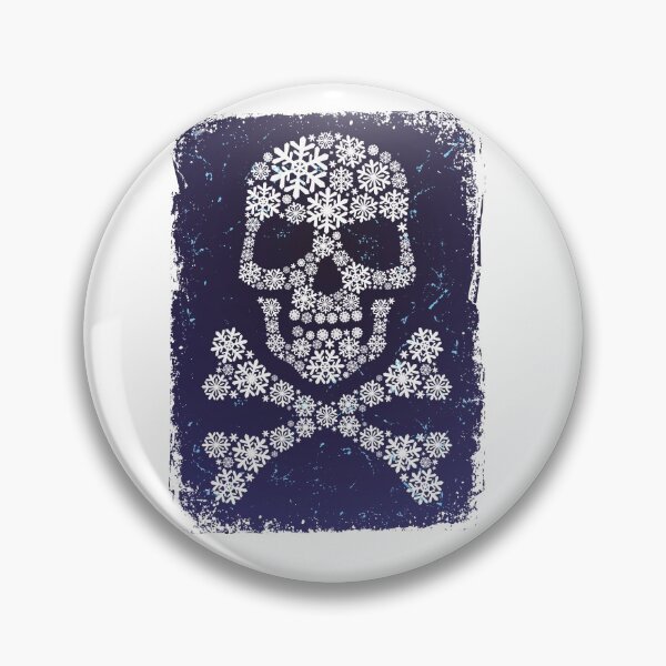 Item preview, Snowflake skull crossbones- Christmas  designed and sold by Designs Of all kinds.