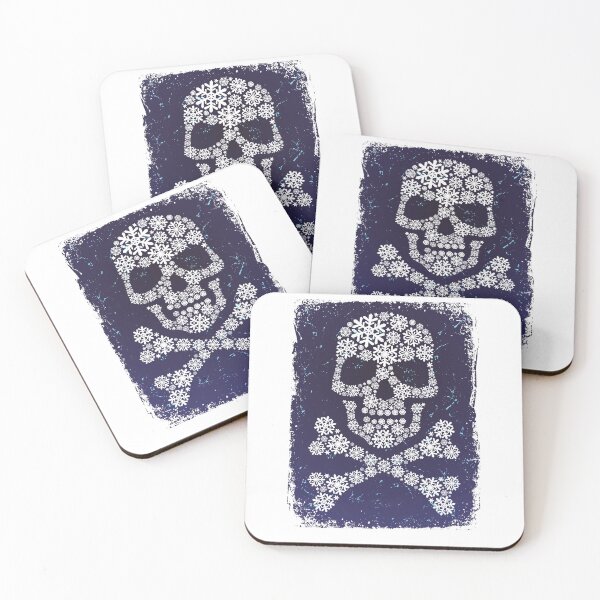Item preview, Snowflake skull crossbones- Christmas  designed and sold by Designs Of all kinds.