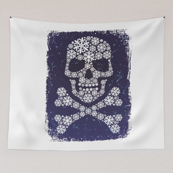 Item preview, Snowflake skull crossbones- Christmas  designed and sold by Designs Of all kinds.