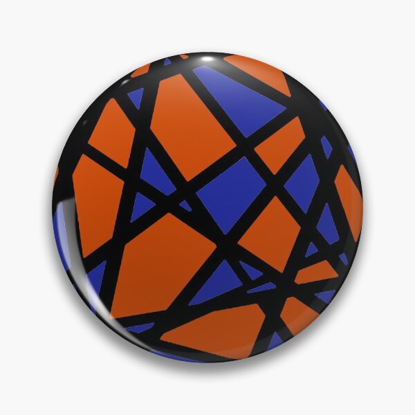 Item preview, Black Lines Create Irregular Shapes Burned Orange Accent Abstract designed and sold by taiche.