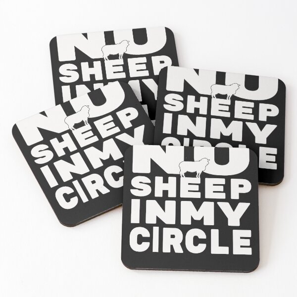 Item preview, No Sheep in my Circle  designed and sold by MerooIndustries.