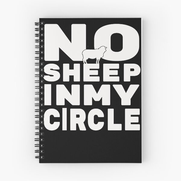 Item preview, No Sheep in my Circle  designed and sold by MerooIndustries.