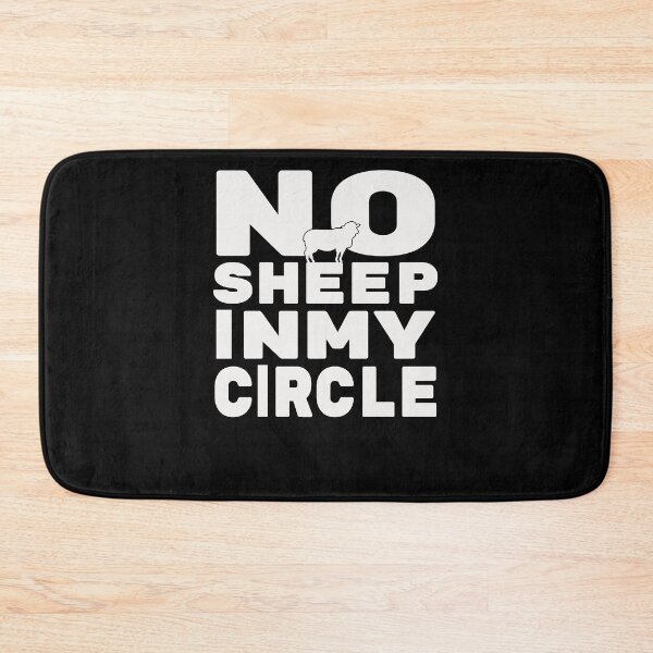 Item preview, No Sheep in my Circle  designed and sold by MerooIndustries.