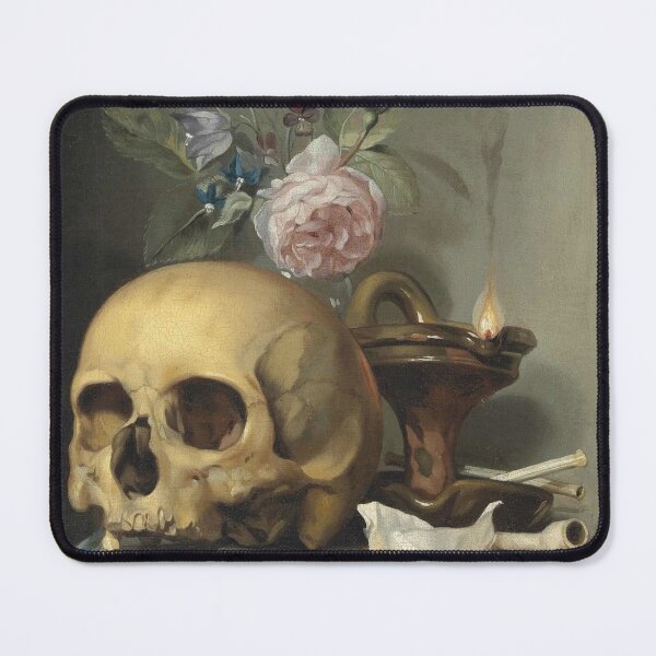 Item preview, Skull and Floral Still Life designed and sold by Bellathewilde.